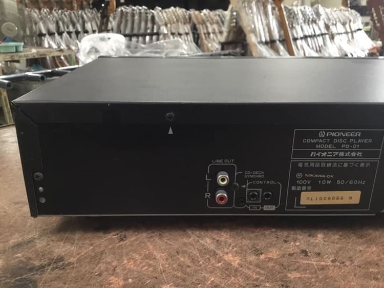 รหัสสินค้า CDX1306 เครื่องเล่น CD PIONEER PD-01 สินค้าไม่พร้อมใช้งาน (ต้องซ่อม) รูปที่ 7