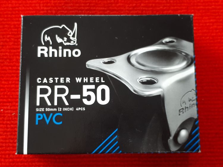 (64) ลูกล้อยาง 2 นิ้ว Rhino ขาตาย 1 ชุด มี 4 ลูก รูปที่ 3
