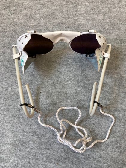 ขายแว่นตากันแดดโบราณขับรถทรงหนังข้างปี1980 vintage julbo glacier sunglasses made in france 80's  รูปที่ 8