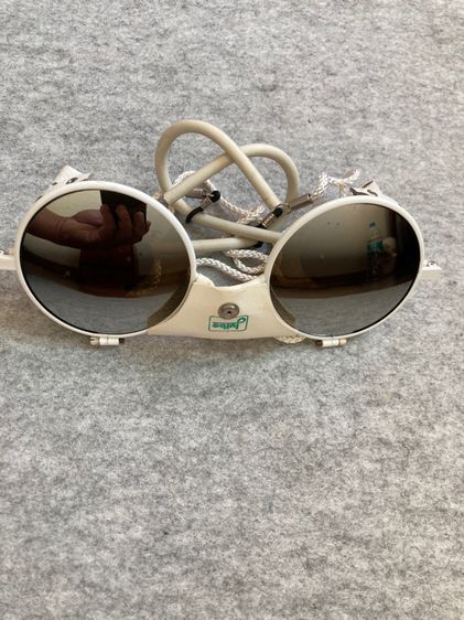 ขายแว่นตากันแดดโบราณขับรถทรงหนังข้างปี1980 vintage julbo glacier sunglasses made in france 80's  รูปที่ 6