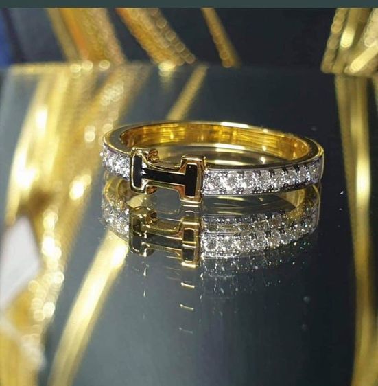 แหวนทอง แหวน Hermès ทอง 9k รูปที่ 4