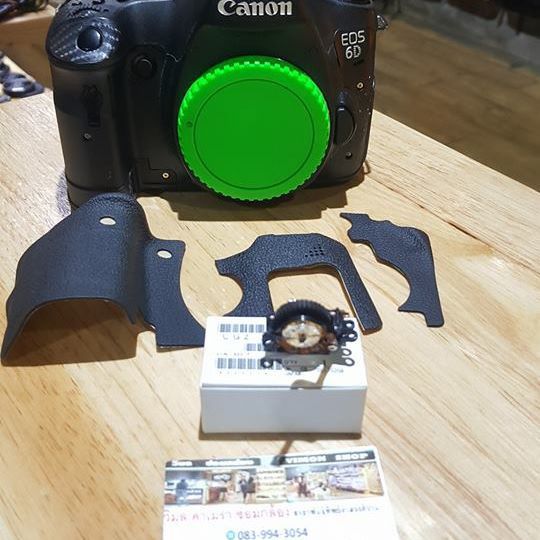 กล้องมิลเลอร์เลส ยางบอร์ดี้ canon 6D ยางแท้3ชิ้น