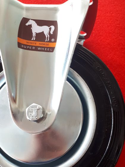 (66) ลูกล้อม้าเเท้ 8 นิ้ว ยางเเป้นตาย รูปที่ 5