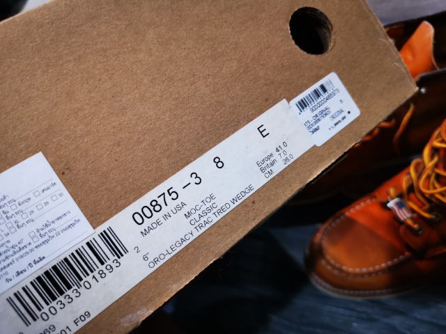 ขายรองเท้า REDWING Shoes​ 875’ usa’ ของแท้ 🥾 Sz. 8 us 7 uk  41 EUR รองเท้าเหมือนใหม่ รูปที่ 16