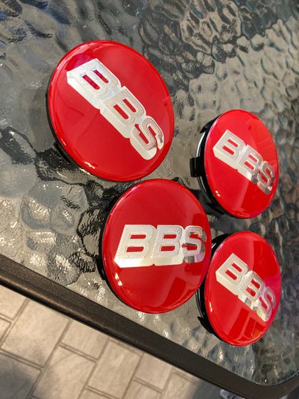 ฝาล้อ BBS ตรงรุ่น BBS CH มีสีดำ และ สีแดง ของใหม่ รูปที่ 2
