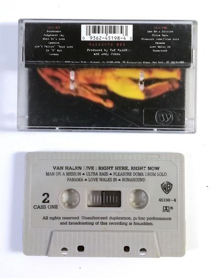 🎧🎸เทปเพลง Aero Smith - Ozzy Osbourne - UFO - Van Halen ม้วนลิขสิทธิ์แท้ ทดสอบฟังแล้วทุกม้วน มีบริการเก็บเงินปลายทาง รูปที่ 12
