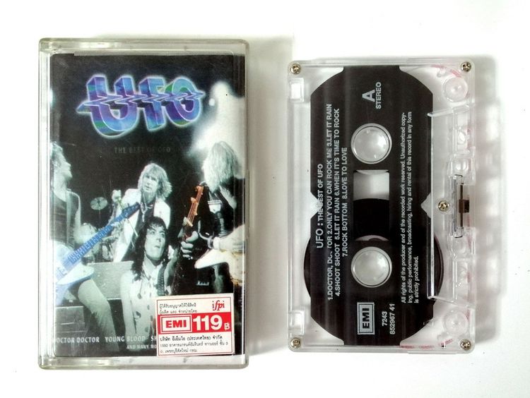 🎧🎸เทปเพลง Aero Smith - Ozzy Osbourne - UFO - Van Halen ม้วนลิขสิทธิ์แท้ ทดสอบฟังแล้วทุกม้วน มีบริการเก็บเงินปลายทาง รูปที่ 8