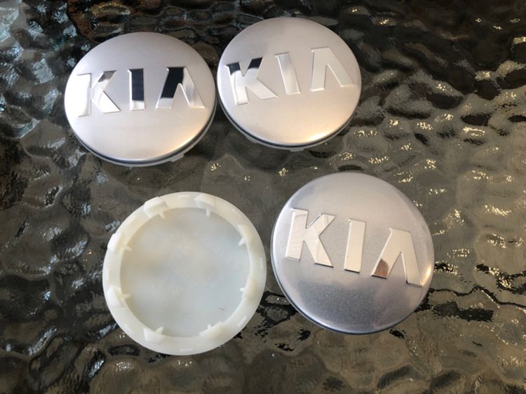 ฝาดุมล้อ KIA Grand Carnival ใหม่ 58 , 60 มิล สีดำ สีเงิน และ มือสอง รูปที่ 4