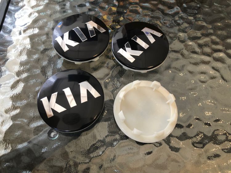 ฝาดุมล้อ KIA Grand Carnival ใหม่ 58 , 60 มิล สีดำ สีเงิน และ มือสอง รูปที่ 3