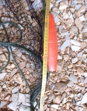 ทุ่นลอยน้ำ ทุ่นลอย ทุ่น 🅰️💯 มีรูตรงกลาง ขนาดยาว 7 นิ้ว (17 เซนติเมตร) รูปที่ 6