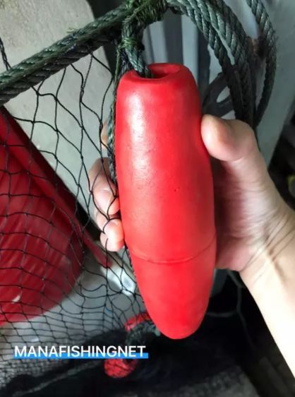 ทุ่น ทุ่นลอย มีรูสำหรับร้อยเชือก รูปที่ 7