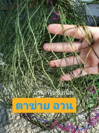 ตาข่ายอเนกประสงค์ Nylon Net 🅰️ ตาข่ายเชือก ตาข่ายเชือกไนลอน 📌 มี 2 ขนาดให้เลือก รูปที่ 5