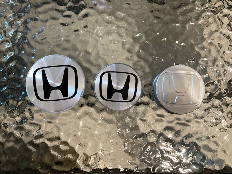 ฝาล้อ Honda 69 , 58 Stainless 56 mm. Civic City Jazz CRV Odyssey Stream Accord  รูปที่ 2