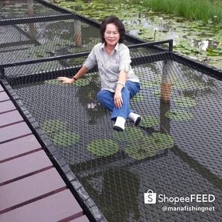 เปลตาข่าย ตาข่ายมัลดีฟ สำหรับตกแต่งในบ้าน ร้านอาหาร รีสอร์ต ตาข่ายเชือก ตาข่ายขึงนอน ระเบียงตาข่าย ตาข่ายริมน้ำ รูปที่ 8