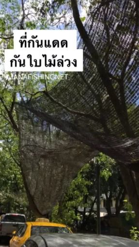 ที่กันร้อน กรองแสง ที่กันแดด ป้องกันความร้อน ที่กันใบไม้ร่วง  📌 ขนาดมาตรฐาน 2x4 เมตร รูปที่ 7