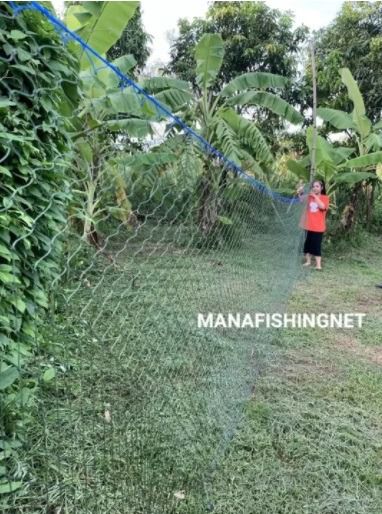 ตาข่ายล้อมสวน ป้องกันงูหลาม ขนาด 1.5x15 เมตร Super Net รูปที่ 4