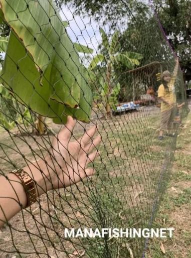 ตาข่ายล้อมสวน ป้องกันงูหลาม ขนาด 1.5x15 เมตร Super Net