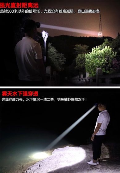 ไฟคาดหัว สปอร์ตไลท์  แสงขาว เหลืองส้ม น้ำเงินม่วง รูปที่ 9