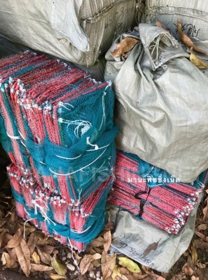 ไอ้โง่ดักกุ้ง ไซดักกุ้ง ขอบ 25x40 เซ็น ตาอวนถี่  📌ยาว 8 เมตร รูปที่ 4