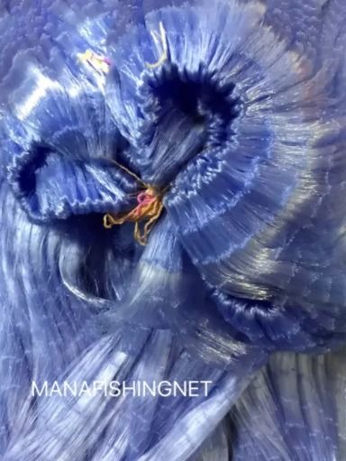 มองใยบัว 📌น้ำลึก 100 ตา ป้ายยาว 180 เมตร  เนื้อเปล่า  เอ็นนิ่ม  ตาข่ายดักปลา  เอ็นใยบัว รูปที่ 3