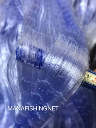 มองใยบัว 📌น้ำลึก 100 ตา ป้ายยาว 180 เมตร  เนื้อเปล่า  เอ็นนิ่ม  ตาข่ายดักปลา  เอ็นใยบัว รูปที่ 8