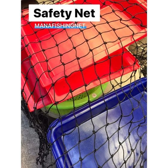 Safety Net ตาข่ายป้องกันตก สระว่ายน้ำ แม่น้ำ คลอง บ่อน้ำ รูปที่ 1