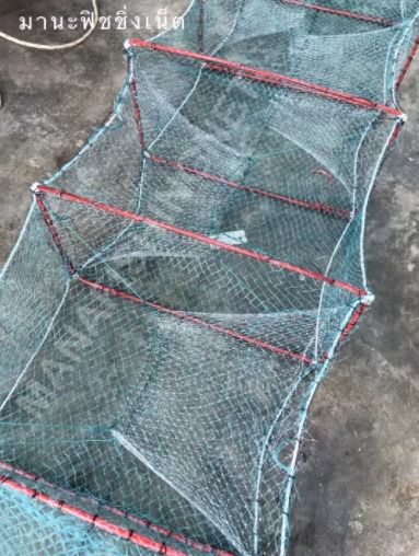 ที่ดักกุ้งก้ามกราม ดักกุ้งก้ามกราม กุ้งแม่น้ำ ตัวยาว 7 เมตร รูปที่ 2