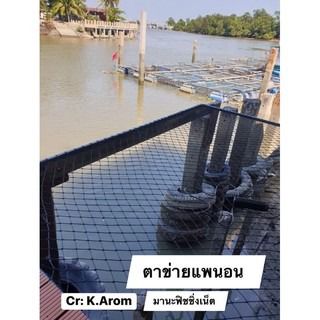ตาข่ายสนามเด็กเล่น ตาข่ายปีนป่าย ตาข่ายทำราวสะพาน ขนาด 2x4 เมตร ของเล่นเสริมพัฒนาการ ของเล็กฝึกสมาธิ รูปที่ 5
