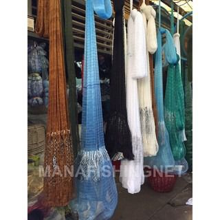 แหเย็บมือ แหเรือนจำ แหด้าย ถักด้วยมือ รูปที่ 2