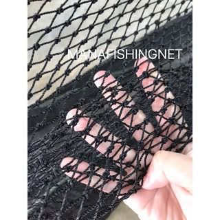 Super Bird Net ตาข่ายกันนก 🅰️ รุ่นเส้นหนาพิเศษ ผืนใหญ่ 6x10 เมตร ตาข่ายกันนก คลุมหลังคา ระเบียง ตึก อาคาร คลุมบ่อ รูปที่ 3