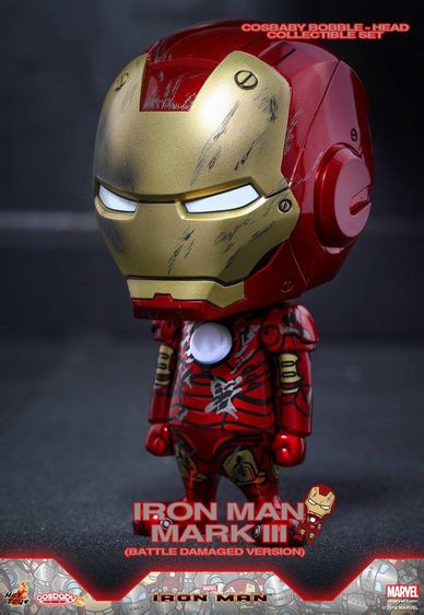 COSB269-270 Cosbaby Iron Monger and Whiplash Collectible Set Iron Man รูปที่ 10