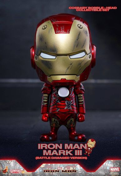 COSB269-270 Cosbaby Iron Monger and Whiplash Collectible Set Iron Man รูปที่ 9