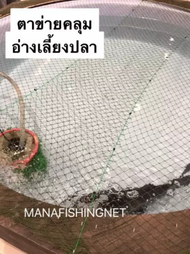 ตาข่ายคลุมอ่างเลี้ยงปลา 1 ผืนขนาด 1.5x15 เมตร  รูปที่ 5