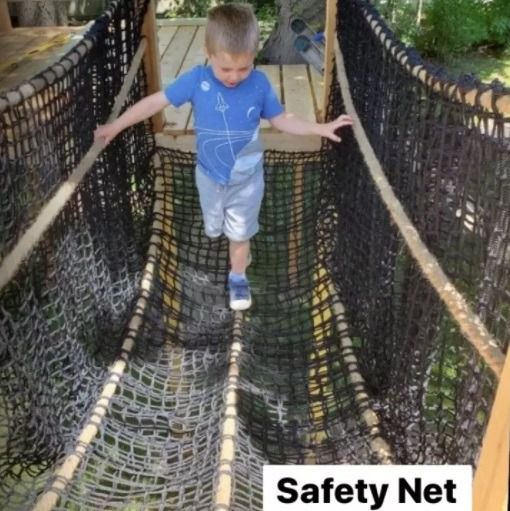 Climbing Net ตาข่ายนั่งเล่น ขนาด1.5x5เมตร รูปที่ 2