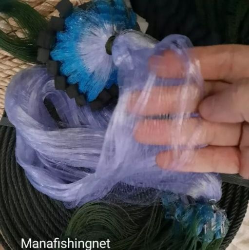 ตาข่ายดักปลา เอ็นใยไหม  รูปที่ 2