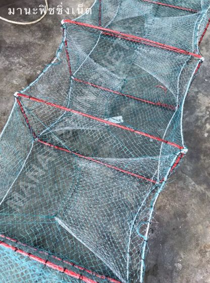 ไซดักกุ้ง ขอบสี่เหลี่ยม ยาว 8 เมตร  รูปที่ 8