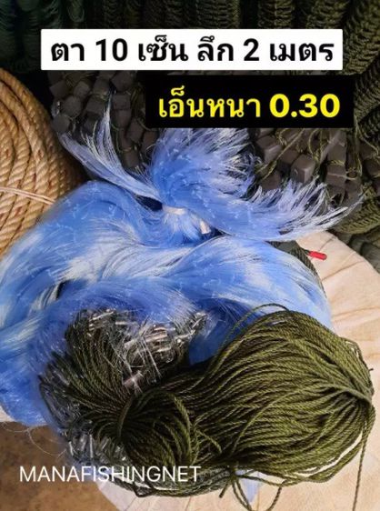 อวนปู อวนปูม้า แบบสำเร็จ รุ่นเอ็นหนาพิเศษ รูปที่ 3