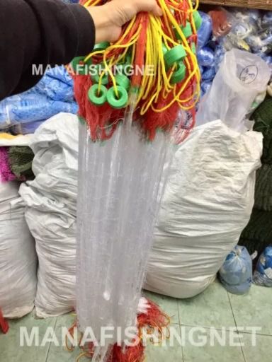 ตาข่ายดักปลา 3 ชั้น  รูปที่ 8