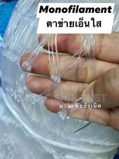 ตาข่ายเอ็นใสกันนกริมระเบียง รูปที่ 5