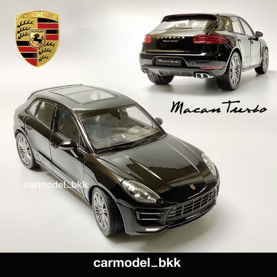 โมเดลรถเหล็ก Porsche Macan Turbo 2014 SUV แบรนด์ Welly ขนาด 1 ต่อ 24 โมเดลรถปอร์เช่ มาคันน์ SuperCar Diecast รถซุปเปอร์คาร์ Toys CarModelBKK รูปที่ 1