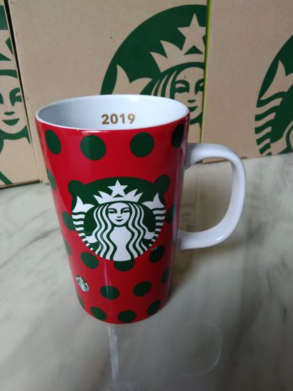 แก้วสตาร์บัคส์ มีหู SM-2019 Red Cup ขนาด12ออนซ์ สินค้าใหม่ มือ1 ส่งฟรี รูปที่ 10
