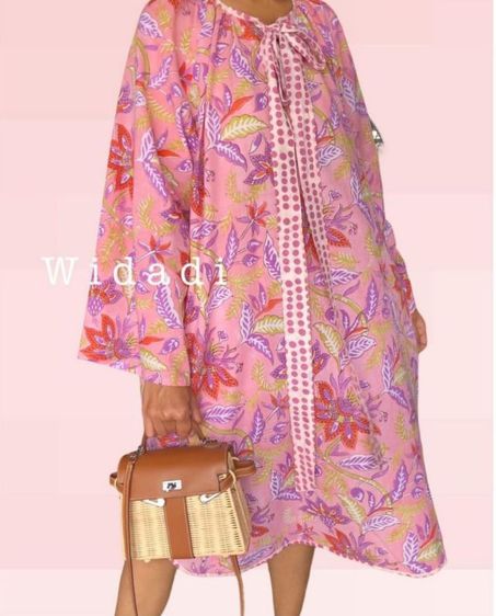 ส่งต่อ oversized dress ผ้าคอตตอนอินเดีย รูปที่ 2