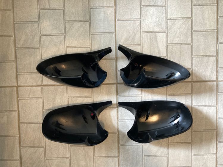 ชุดแต่ง 2 อย่าง 4,500 สปอยเลอร์หลัง ครอบกระจกข้าง ทรง M3 BMW E90 E92 E93 Pre LCi และ LCi V Shape สีดำเงา รูปที่ 8