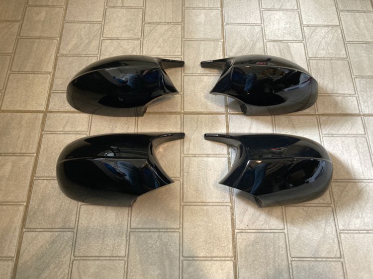 ชุดแต่ง 2 อย่าง 4,500 สปอยเลอร์หลัง ครอบกระจกข้าง ทรง M3 BMW E90 E92 E93 Pre LCi และ LCi V Shape สีดำเงา รูปที่ 6