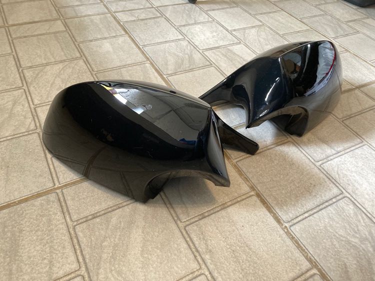 ชุดแต่ง 2 อย่าง 4,500 สปอยเลอร์หลัง ครอบกระจกข้าง ทรง M3 BMW E90 E92 E93 Pre LCi และ LCi V Shape สีดำเงา รูปที่ 4