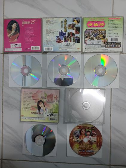 ขายแผ่นซีดี 5 อัลบั้ม รำลึกเติ้งลี่จวิน 25 ปี , โจวฮุ่ยหยง สุดยอดเพลงจีนอมตะ  เพลงรักชาวเขา , รวมเพลงฮิตวัยหวาน Vol.1 , ตำนานวันตรุษจีน รูปที่ 2