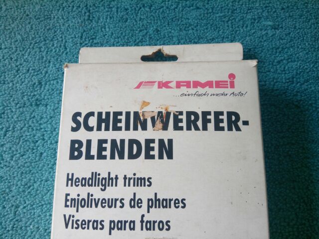 คิ้วคาดไฟหน้า KAMEI ของตบแต่งตรงยุค สำหรับ Audi A4 B5 ปี 1995-2000 ตรงรุ่น ของใหม่ รูปที่ 4