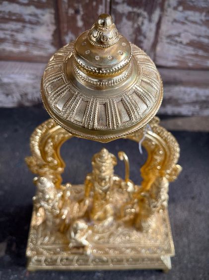รามายณะทองเหลืองจากอินเดีย Ram Darbar brass statue รูปที่ 7