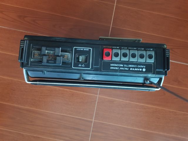 ของสะสม classic แนว วินเทจ เครื่องเล่นเทป Sanyo  รูปที่ 4