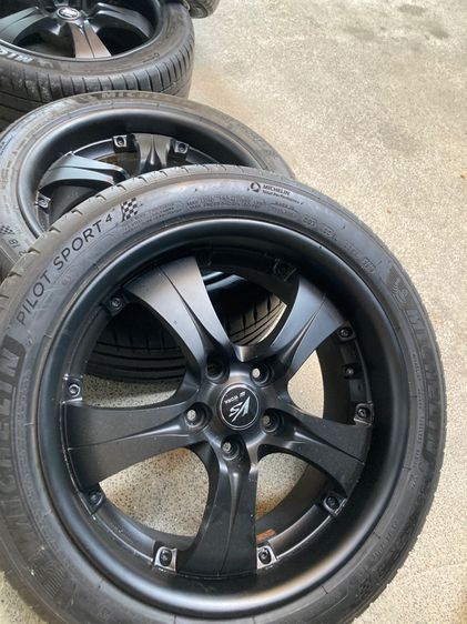 ล้อ W WORK 5รู 114 ของแท้ 18 นิ้ว Michelin 235 45 18 ปี 2018 รูปที่ 17
